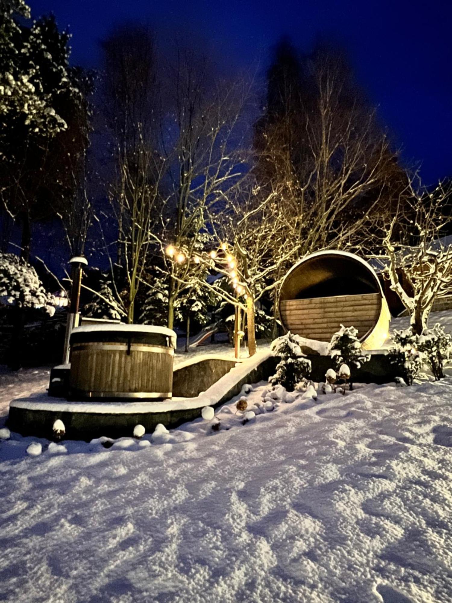 Domki Habzowka Ostre ภายนอก รูปภาพ