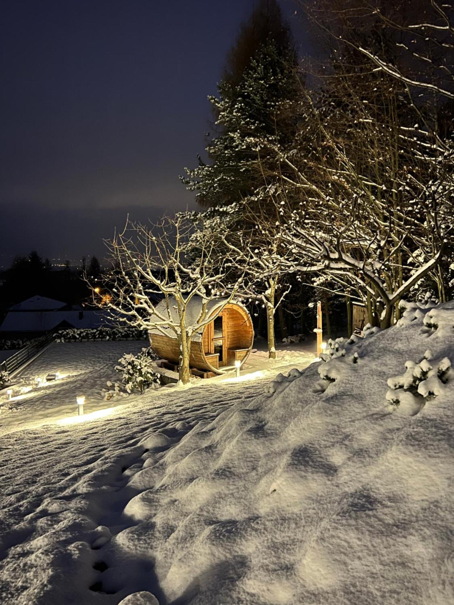 Domki Habzowka Ostre ภายนอก รูปภาพ