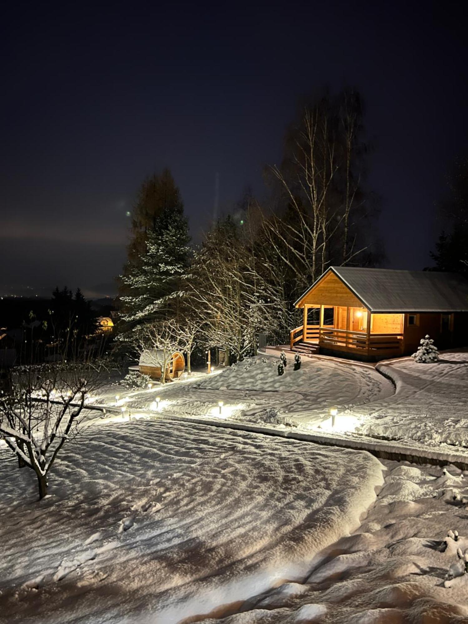 Domki Habzowka Ostre ภายนอก รูปภาพ